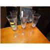 Image 1 : CRYSTAL WINE GLASSES - 6