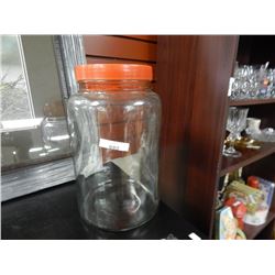 LARGE RETRO JAR WITH LID
