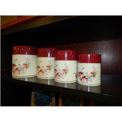 RETRO CANNISTER SET - 4