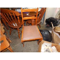 WOOD SIDE CHAIR