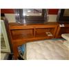 Image 1 : SINGLE - RETRO RADIO HEADBOARD - MAPLE