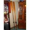 Image 1 : SET OF VINTAGE OARS WITH LOCKS