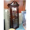 Image 1 : MAHOGANY CURIO CABINET - NEW - 6'