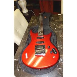 ATAK ELECTRIC GUITAR - RED - INCLUDES SOFT CASE