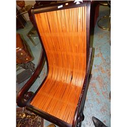 BAMBOO SEATED ACCENT CHAIR
