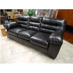 NEW LEATHER SOFA - BROWN