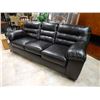 Image 1 : NEW LEATHER SOFA - BROWN