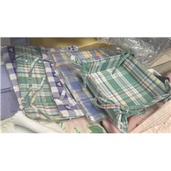 CLOTH BUN BASKETS - 5 TTL