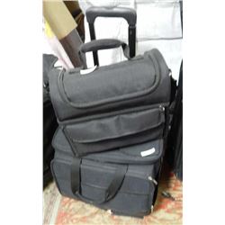 LIKE NEW PICNIC WITH ASCOT INSULATED BAG ON WHEELS & INSULATED CARE BAG