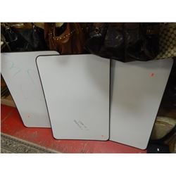 FRAMED WHITE BOARDS - 3 TTL