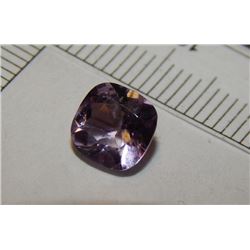 NEW QUALITY CUT GEM STONE - AMETHYST - CUSHION CUT