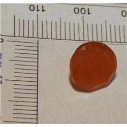 NEW QUALITY CUT GEM STONE - FIRE OPAL - ORANGE - ROUND CUT - APPROX. 3CT