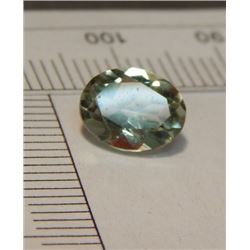 NEW QUALITY CUT GEM STONE - AQUAMARINE - OVAL CUT