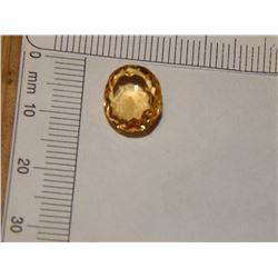 NEW QUALITY CUT GEM STONE - CITRINE - OVAL CUT