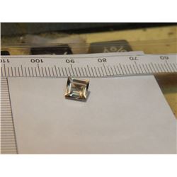NEW QUALITY CUT GEM STONE - CLEAR QUARTZ? - SQUARE CUT