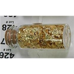 VIAL OF GOLD LEAF