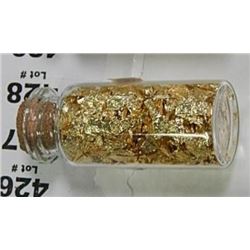 VIAL OF GOLD LEAF