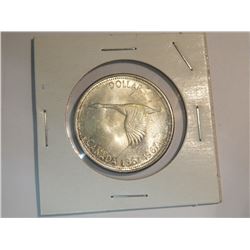 COIN - 1967 CENTENNIAL CANADA GOOSE SILVER DOLLAR COIN