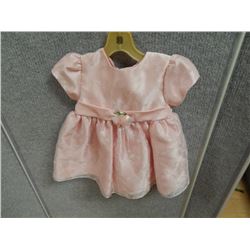 PINK DRESS - SWEET TREASURES - SIZE 18 MONTHS - NEVER WORN