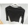 Image 3 : PINK/BLACK "GIRLS CAN DO...." TOP - GEORGE - SZ 14 LIKE NEW