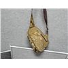 Image 3 : PURSE - USED - BROWN CLOTH PATTERNED - OVER THE SHOULDER STRAP - COUCH?