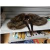 Image 1 : FUR STOLL - REAL ANIMAL FUR  - VINTAGE