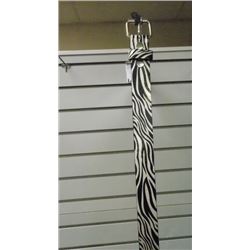 Zebra print belts 1-28"