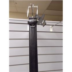 Sm plain silver; plain black  1-36"