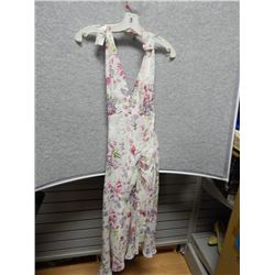 DRESS - LADIES - POET - PINK - SMALL - ROSES HALTER TOP
