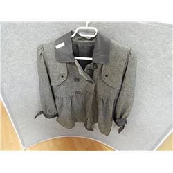 GIRLS M GREY COAT