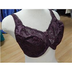 BRA - NEW - DARK MAUVE - BELLET MICRO - 34G - RETAIL TAG - $79