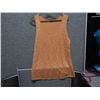 Image 1 : TANK TOP - SEQUINS - PEACH - SZ 1X - SLEEVELESS -