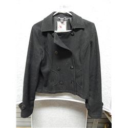 JACKET - GUESS JEANS - BLACK, 6 BUTTON UP - SIZE L