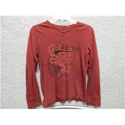 SHIRT CHILDREN - (NO TAG) - RED SHIRT WITH "TIGERS 94" PRINT - SIZE (NO TAG) L