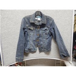 JACKET WOMANS HOLLYWOOD - JEAN JACKET WITH BREAST PACKETS - SIZE M