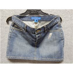 JEANS WOMANS  - FCUK JEANS - JEAN SKIRT WITH FRONT AND BACK POCKETS - SIZE 6