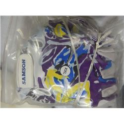 GLOVES - PR OF COLOURED SAMSON GLOVES - XXL