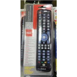 NEW RCA UNIVERSAL REMOTE - SEALED PACKAGES - 6 DEVICE - NO WARRANTY, NO GUARANTEE