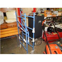 PORTABLE SCAFFORLDING - 20"X43"X50" TALL - NO WARRANTY NO GUARANTEE