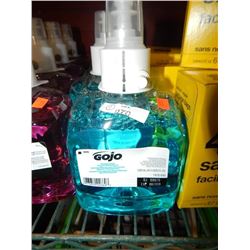 GOJO PLUM SCENT FOAM SOAP - 1 X 40 OZ CONTAINER - - BLUE - BB FEB 2014