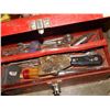 Image 1 : RED TOOL BOX AND CONTENTS