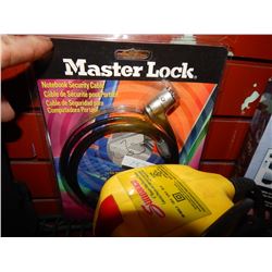 MASTER LOCK - NEW - FOR NOTE BOOKS