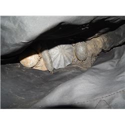 BAG OF ASSORTED LEAD WEIGHTS