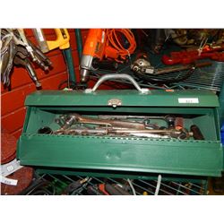TOOL BOX & TOOLS - GREEN