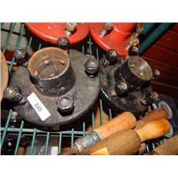TRAILER HUBS - 2 - BLACK
