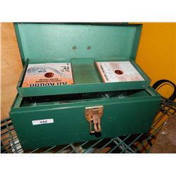 TOOL BOX & CONTENTS - GREEN