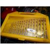 Image 1 : DRILL BIT SET - MISSING A COUPLE PIECES