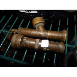 VINTAGE BRASS HOSE SPRAYERS - 2TTL