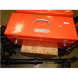 TOOL BOX & TOOLS - RED