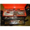 Image 2 : TOOL BOX & TOOLS - RED
